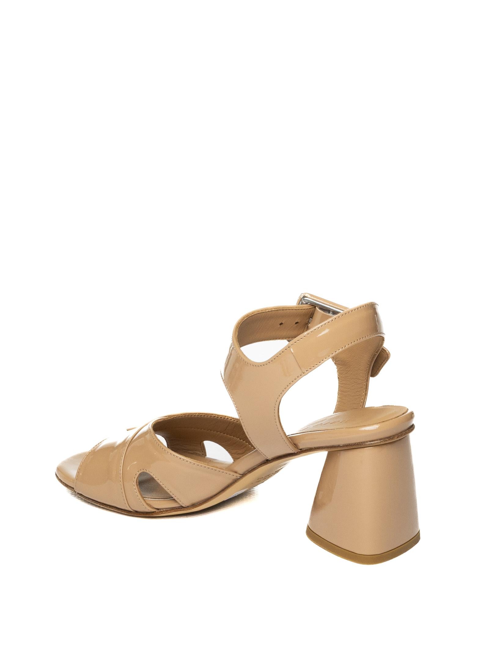 MARA BINI Sandalo vernice nude U344 SPLENDOR-MOUSSE 