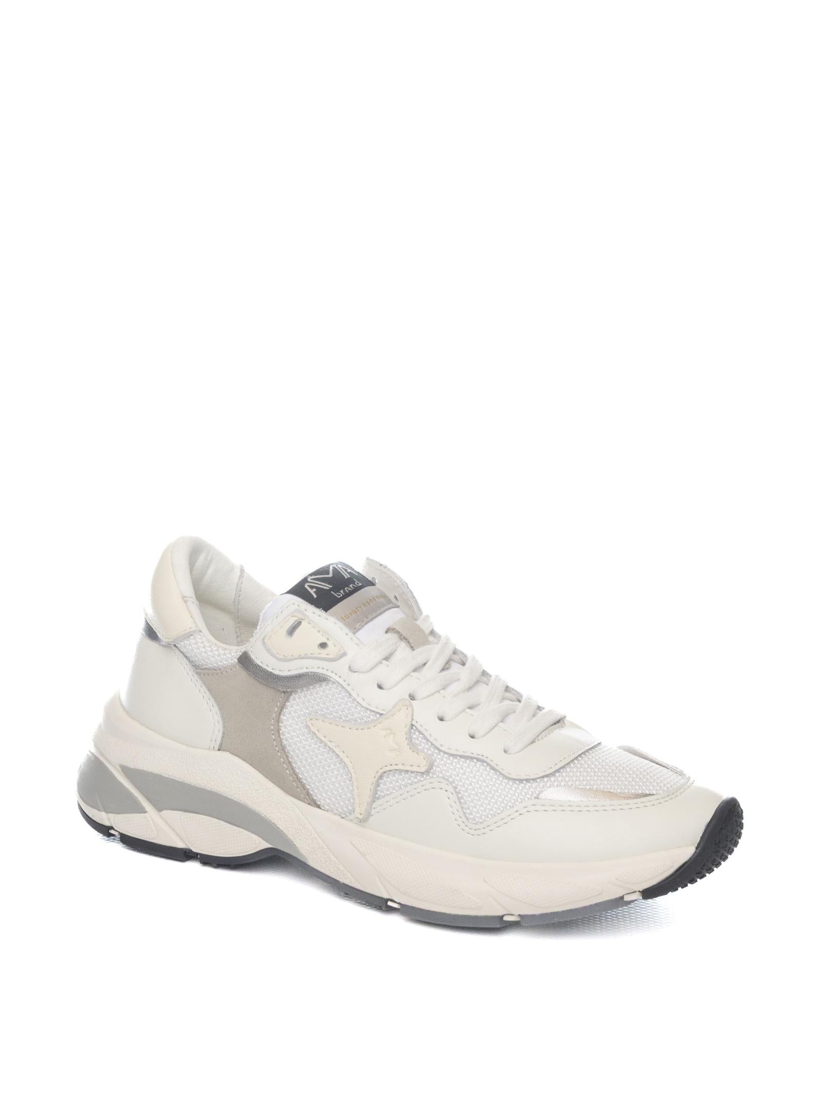 AMA BRAND DELUXE Sneaker moon bianco 4163 MOON-BIANCO 
