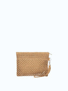 ME FUI Borsa rafia beige SW0055LB RAFIA-L.BROWN 