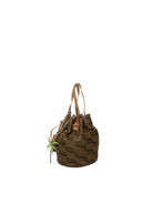 LE PANDORINE borsa a mano miriam nero/marrone PS2627B38 MIRIAM-C99 