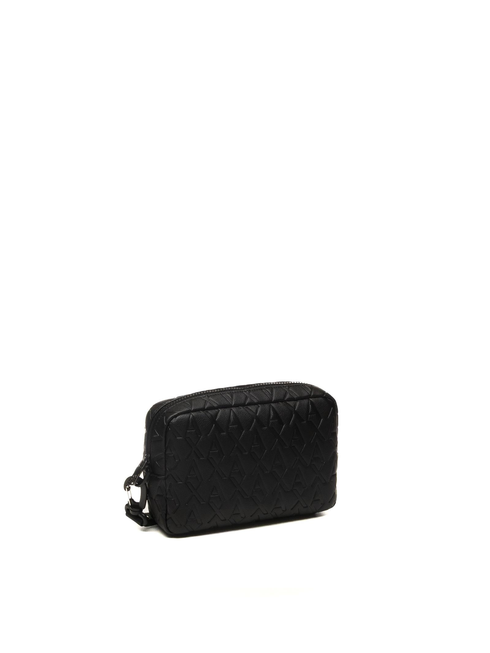 ARMANI EXCHANGE borsa a mano nera XM001272 AF12133-UC001 