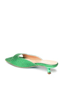 RUSSO G Sandalo alina glitter verde ALINA109 BRIGHT SUPER-VERDE 