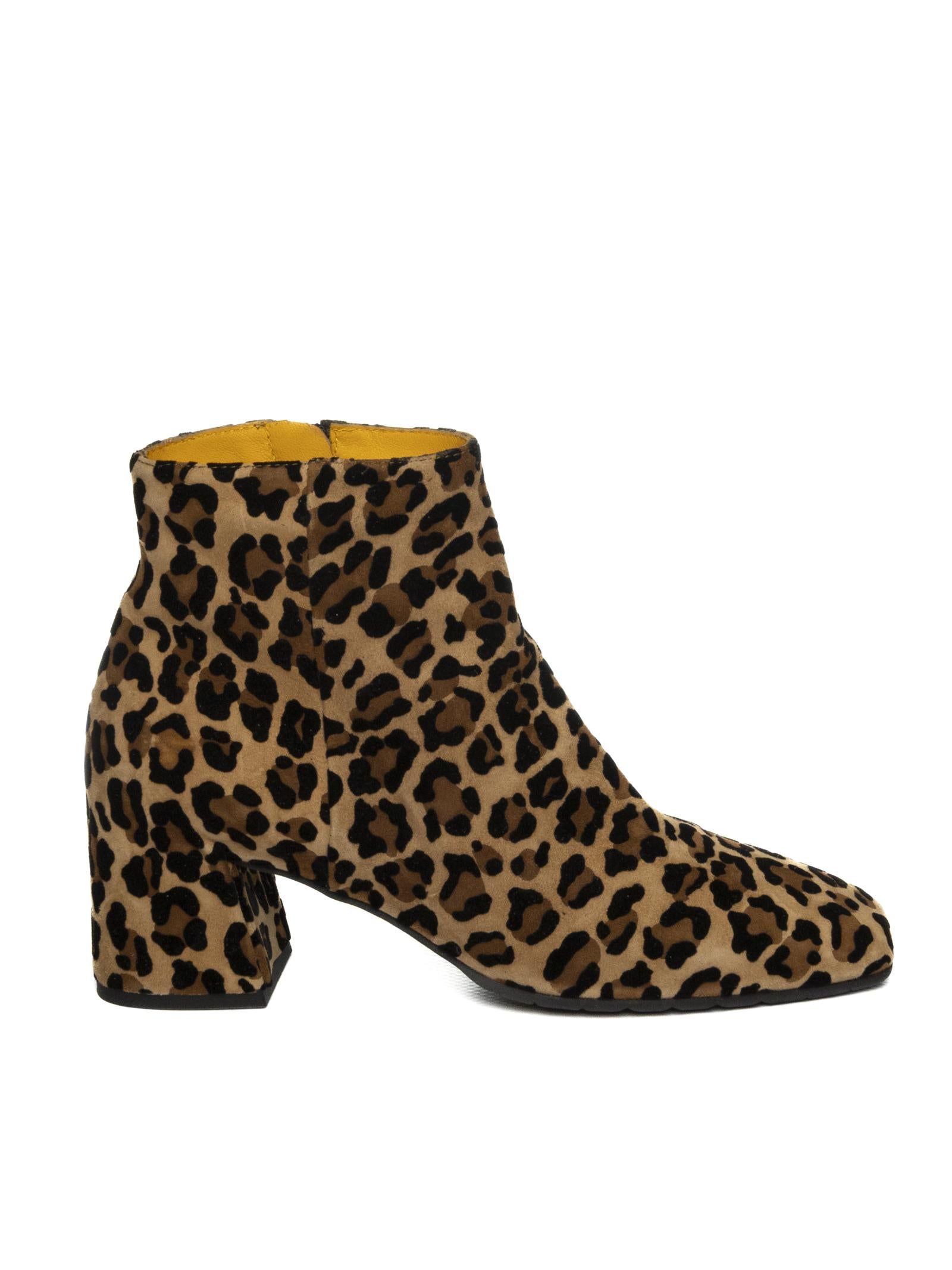 MARA BINI Tronchetto cavallino animalier T242 GUARE-CUOIO 