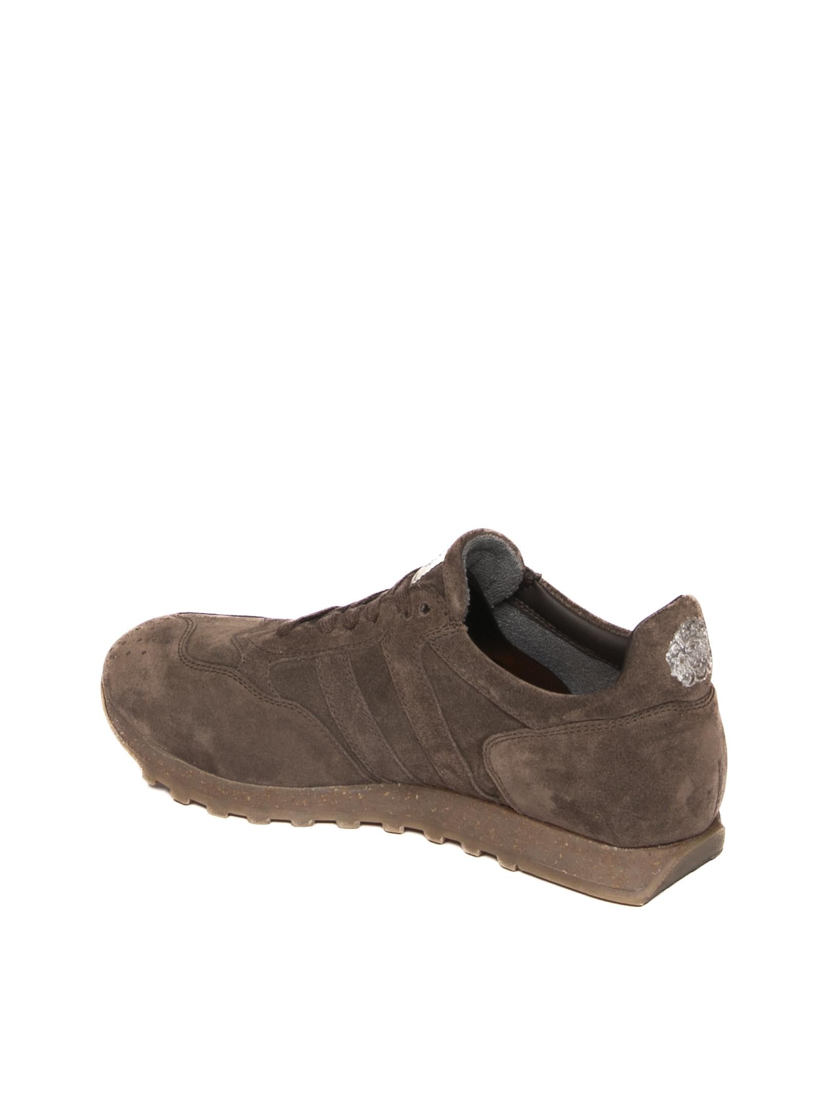 ALBERTO FASCIANI sneaker scamosciata espresso<BR/> 6500 SAMBUCO-ESPRESSO 