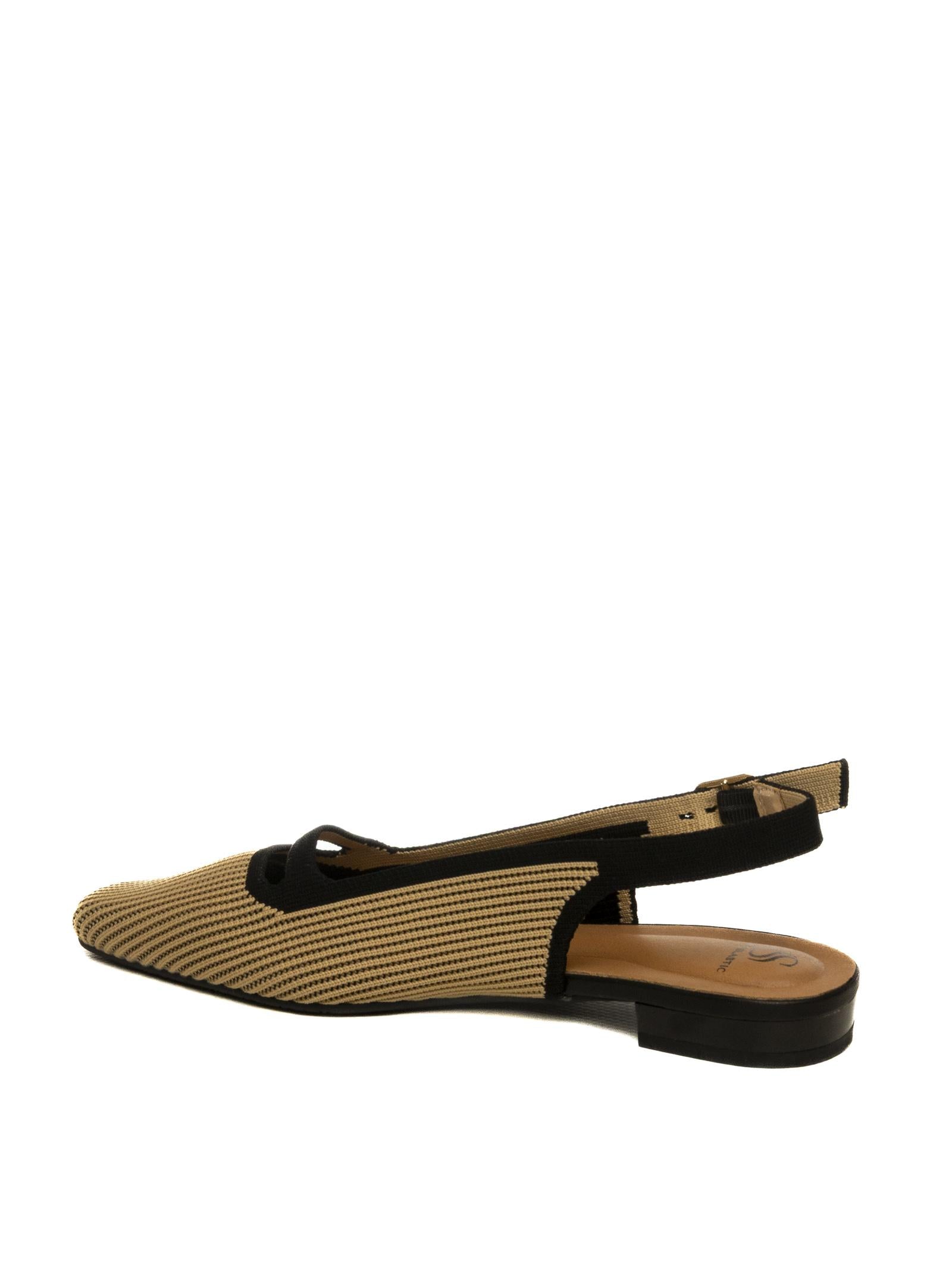 MISS ELASTIC Chanel tessuto camel/nero 75014 VILLAS-72 