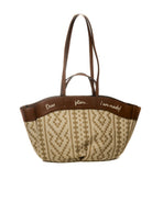 LE PANDORINE borsa a spalla giulia naturale/marrone PS2620B27 GIULIA-C01 