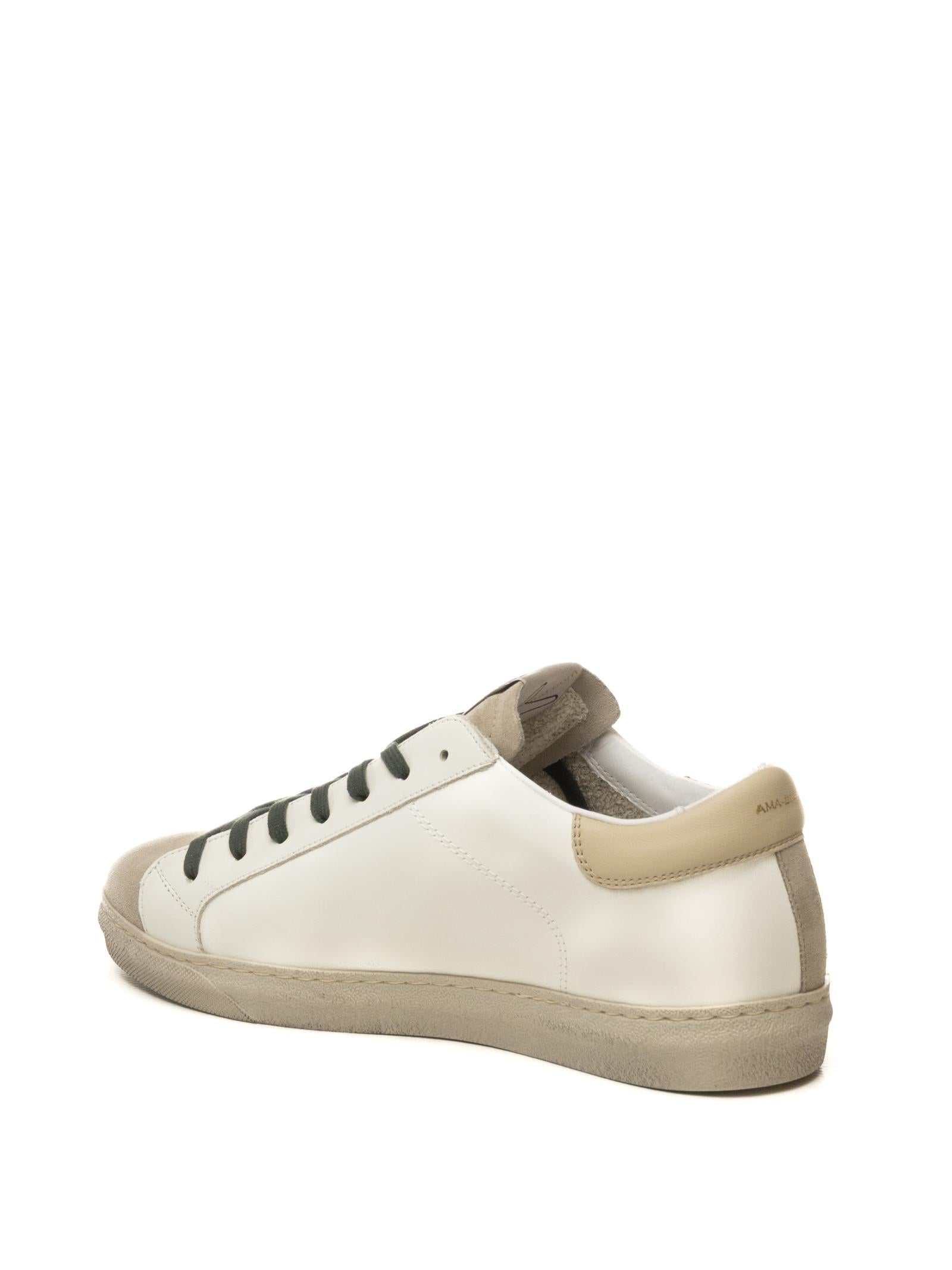 AMA BRAND DELUXE Sneaker snk bianco/verde SNK 4513-BIA/VERDE 