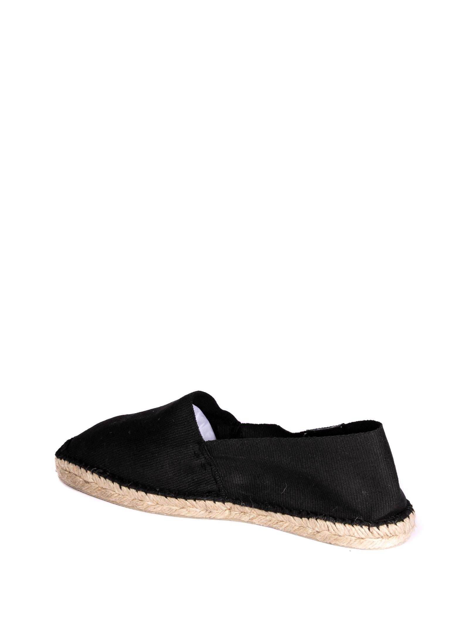 ESPADRILLES  ALPARGATA LONA-NEGRO 
