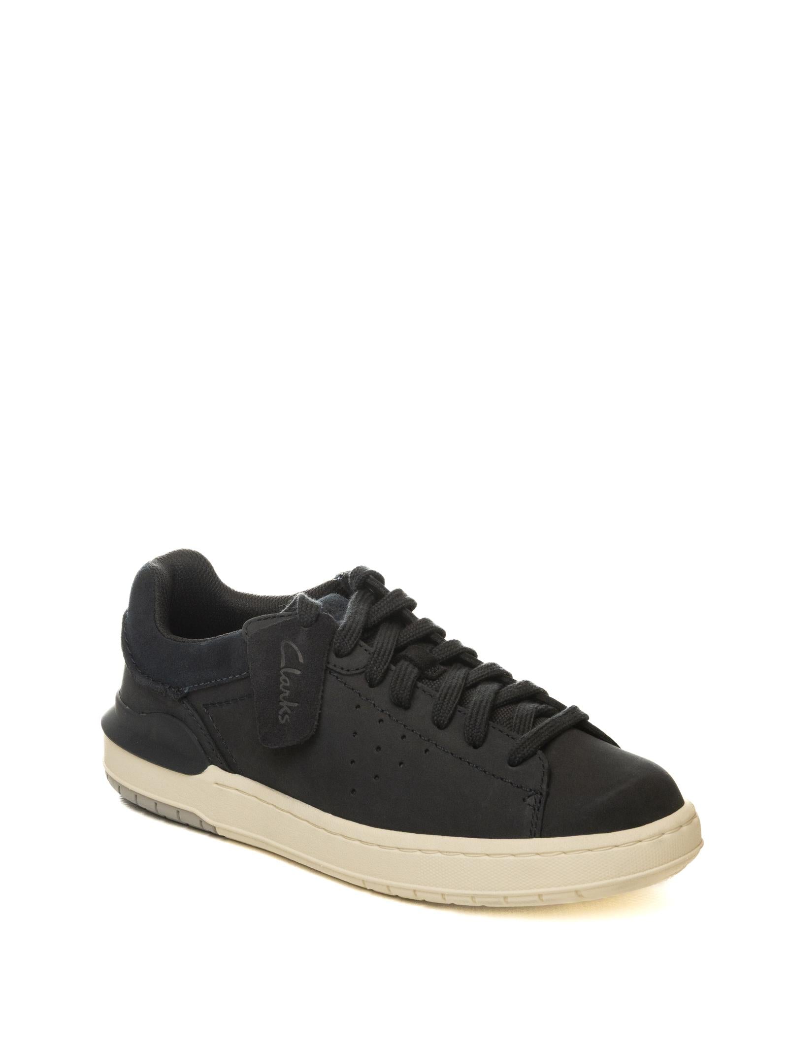 CLARKS ENGLAND Sneaker courtlite navy COURTLITE2 RUN NABUK-NAVY 