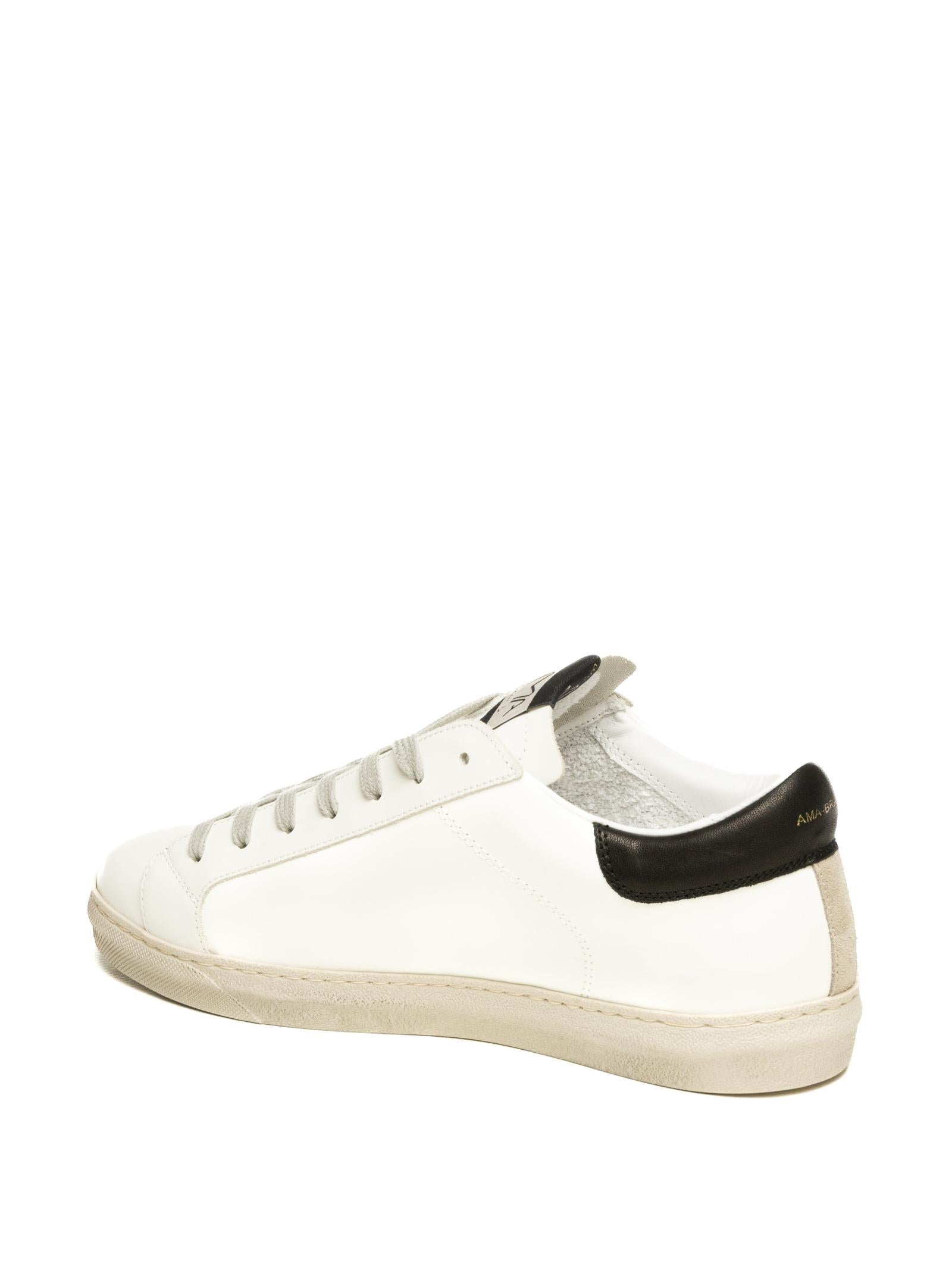 AMA BRAND DELUXE Sneaker snk bianco/nero SNK 4511-BIANCO 