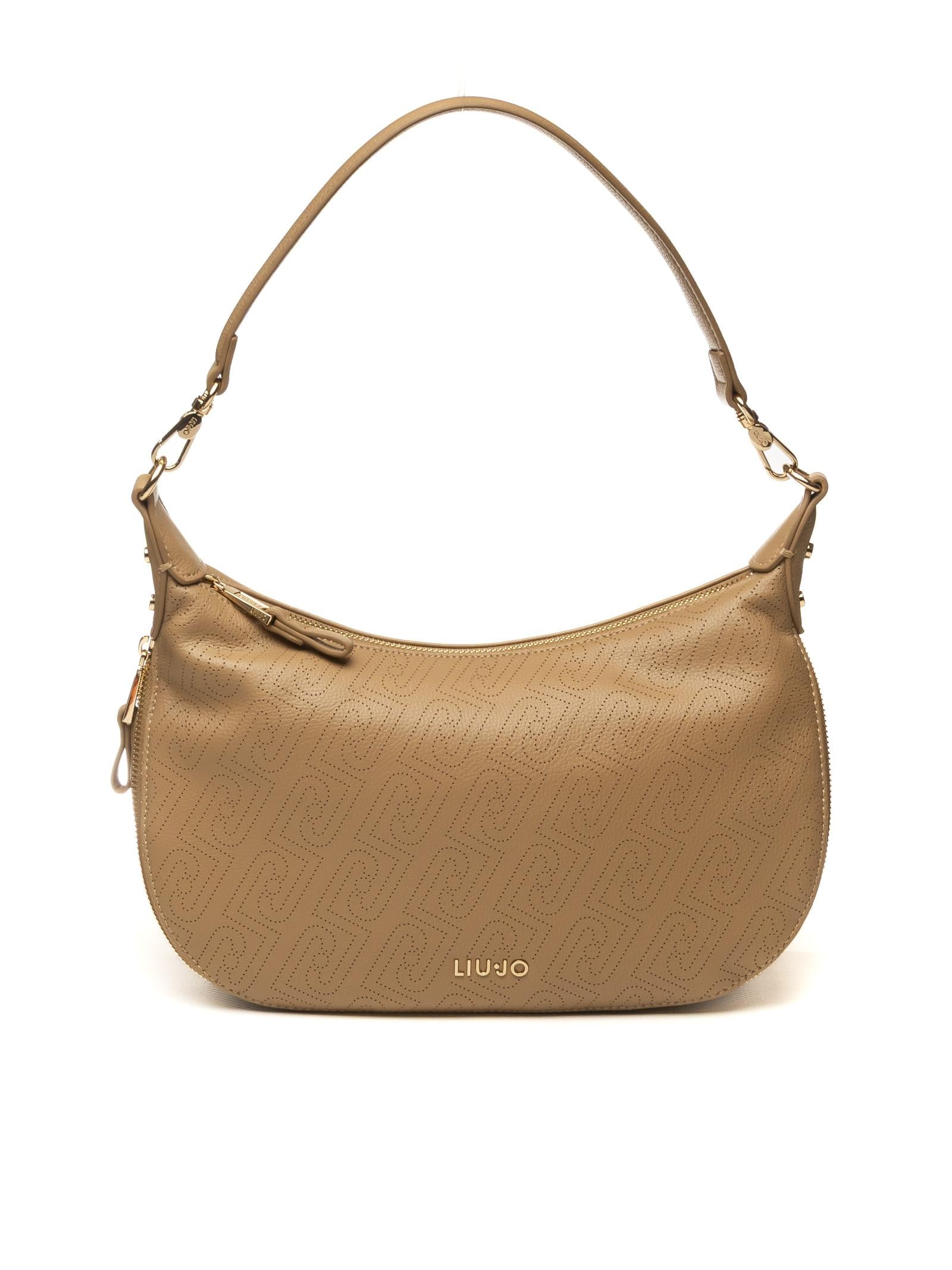LIU JO borsa a spalla kaliska marrone AA6133ES026 KALISKA-00070 