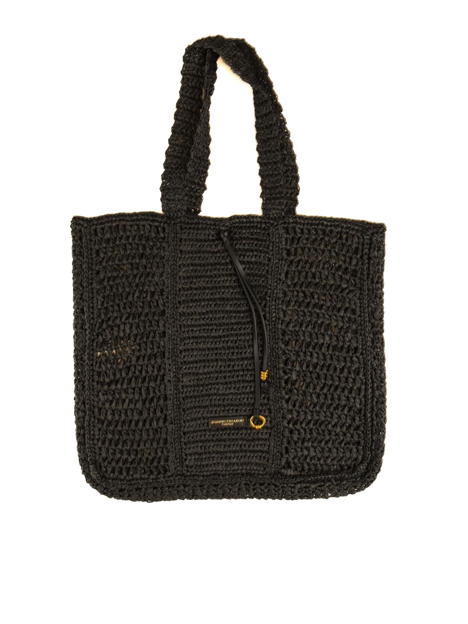 GIANNI CHIARINI borsa a spalla nefeli nera 11955 NEFELI-001 