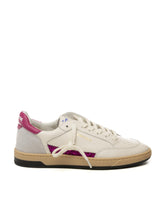 White/fuxia