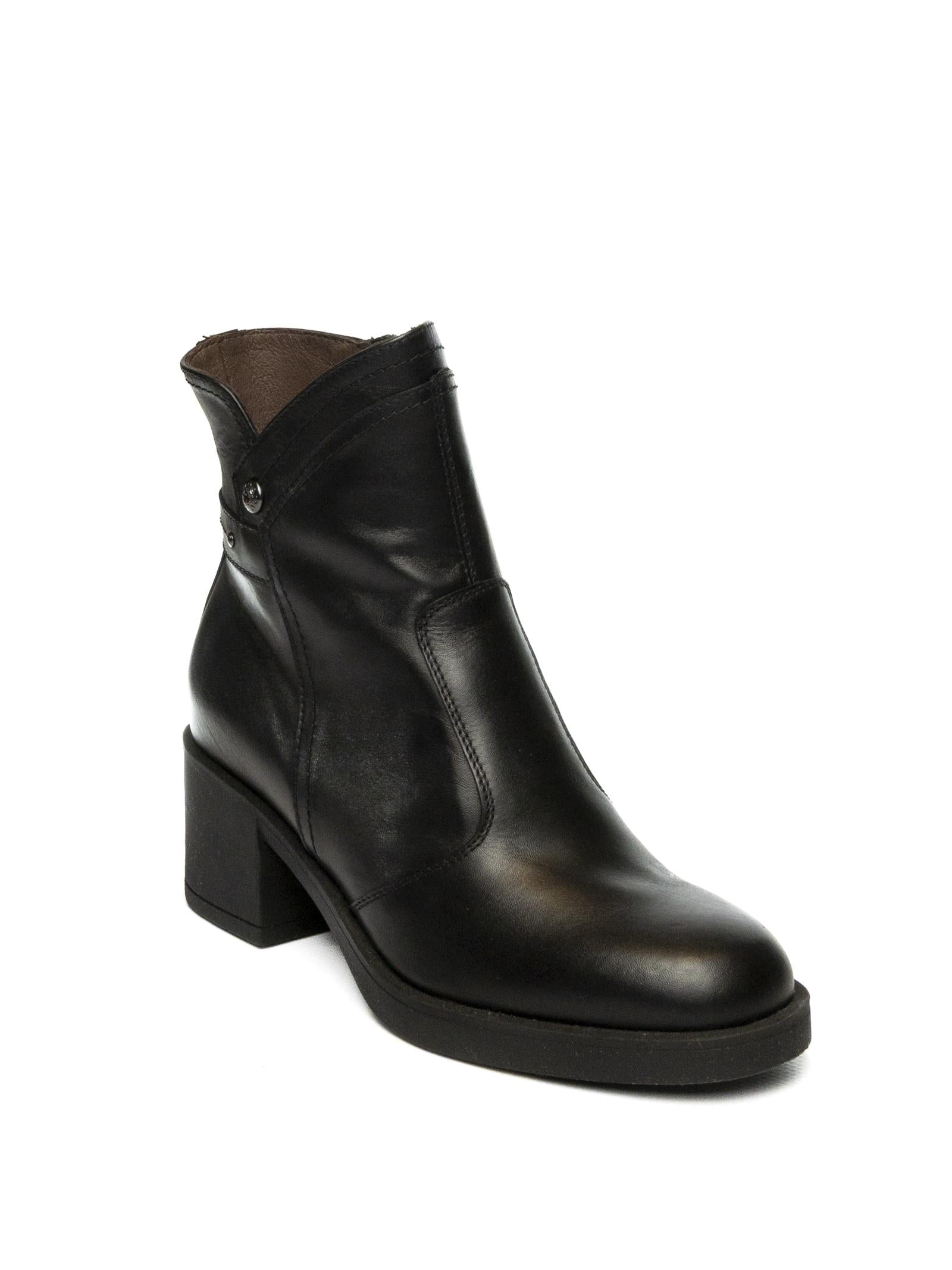 NERO GIARDINI Tronchetto pelle nero 513873 GUANTO-NERO 