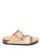 BIRKENSTOCK Arizona big buckle vernice rosa ARIZONA BIG BUCKLE 1026553-NEW BEIGE 
