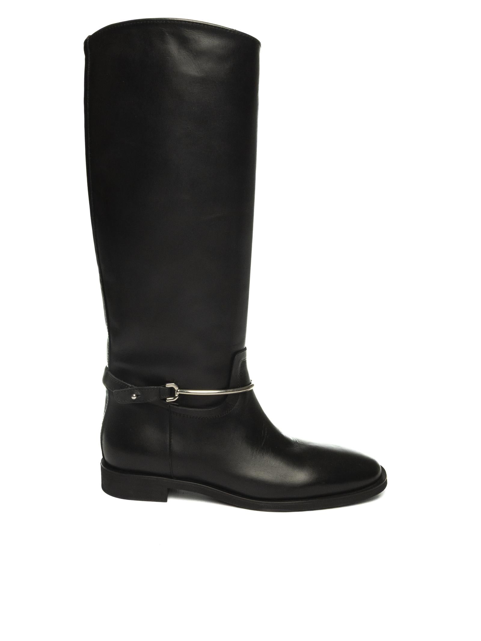 THE ICONA Stivale pelle nero EMMA65 VIT-NERO 