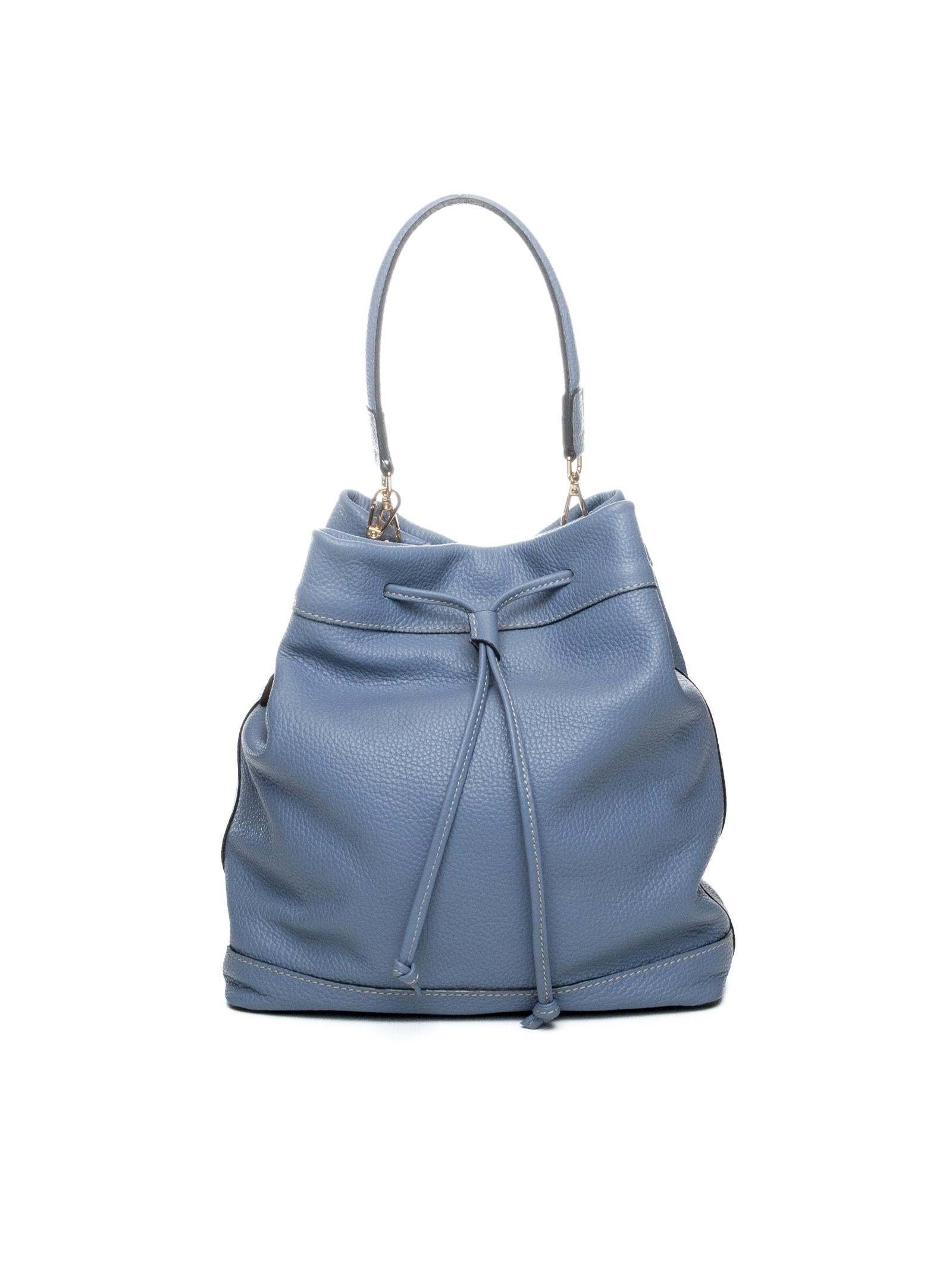 DI LORENZO borsa a mano consuelo denim CONSUELO CERVO-DENIM 