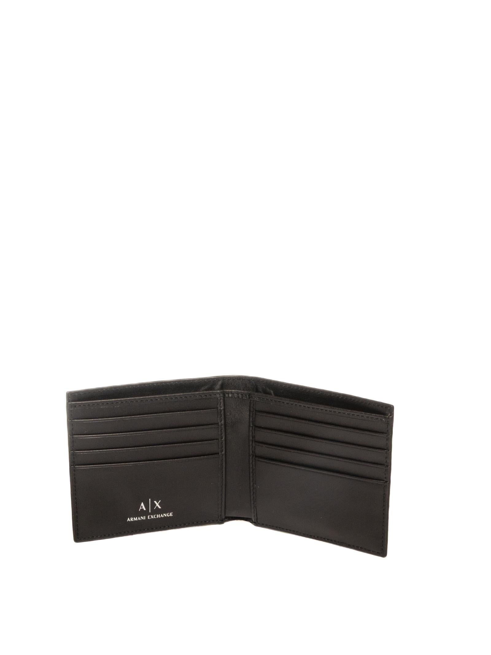 ARMANI EXCHANGE portafoglio logo nero 958097 4R847-00020 