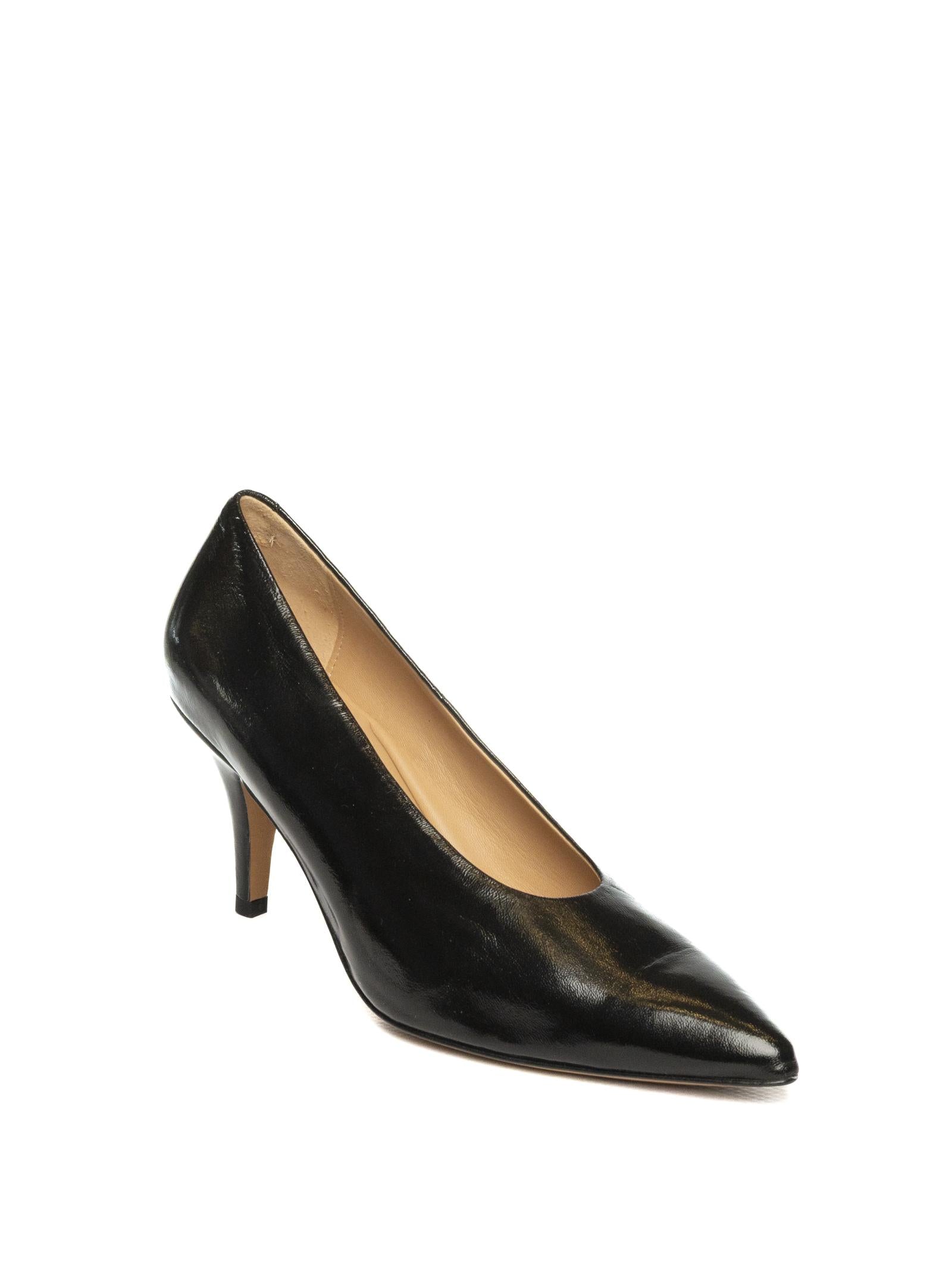 FRANCO RUSSO Décolleté naplak nero 2802/S VEROLUX-NERO 