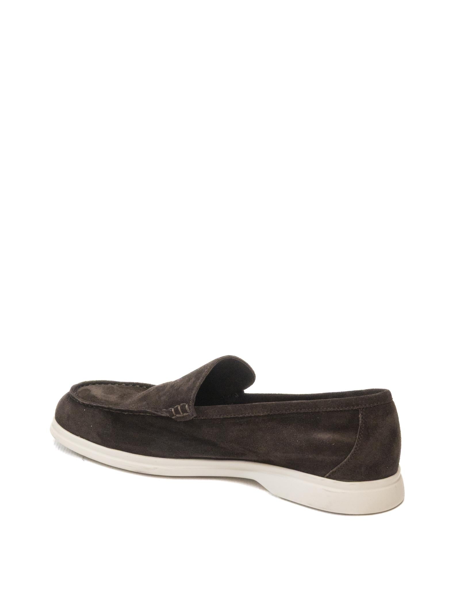 JEROLD WILTON Mocassino camoscio moro 1086 LODEN-MORO 
