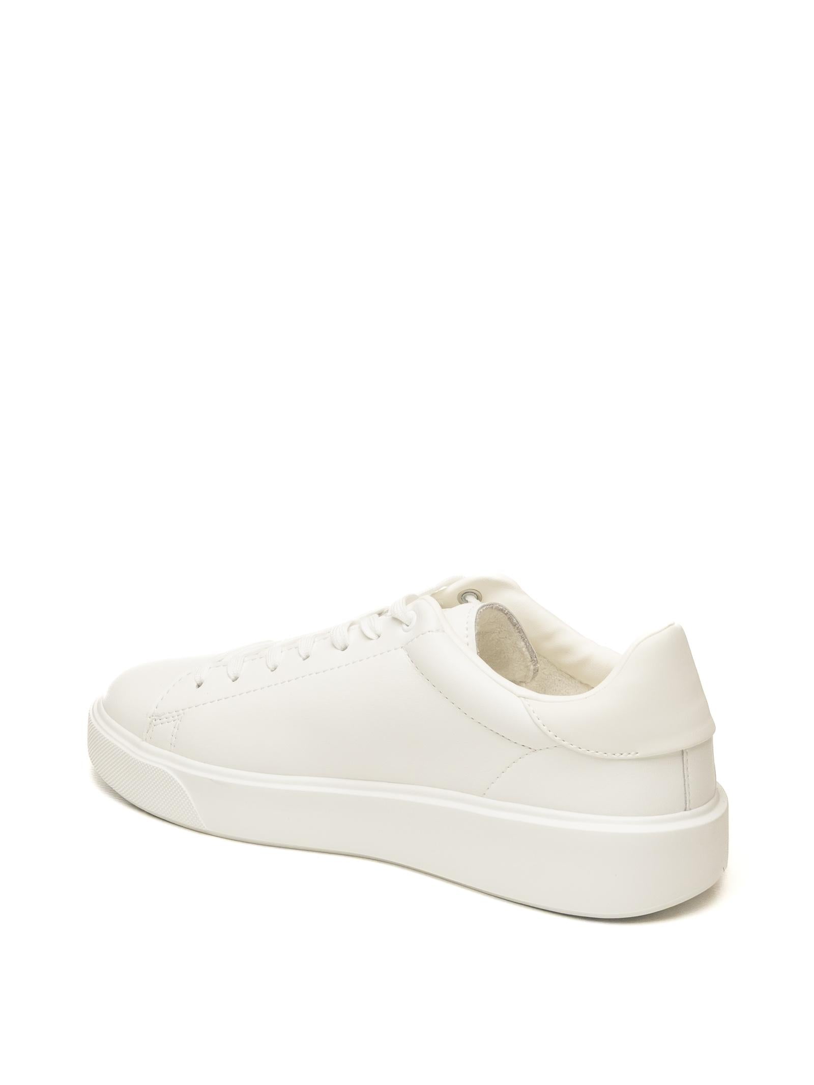 BLAUER Sneaker buck bianco BUCK07 PELLE -WHITE 