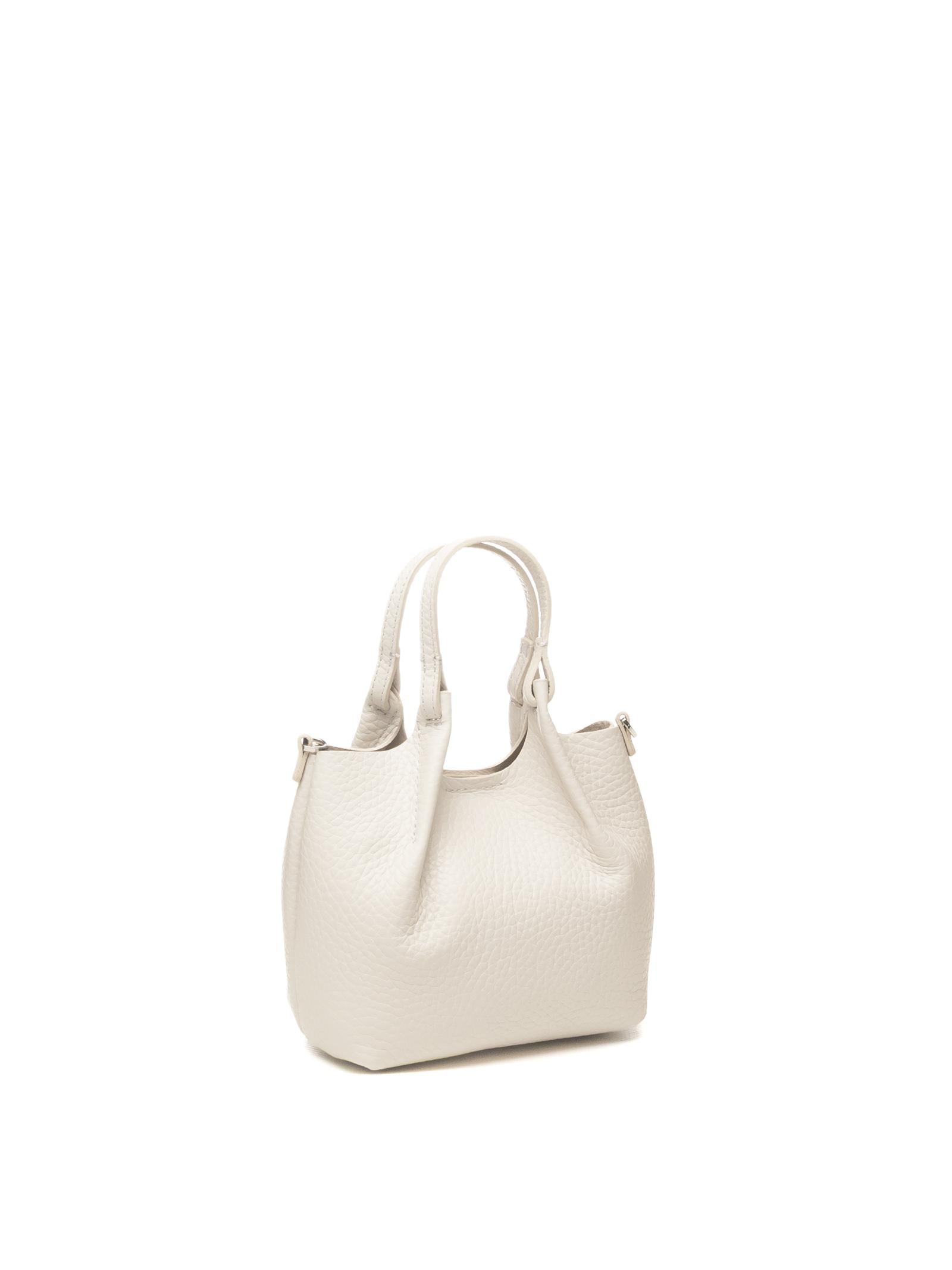 GIANNI CHIARINI borsa a mano dua avorio 9718 DUA-221 