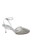 ALBANO VANITY Sandalo strass argento 7017 STRASS-ARGENTO 
