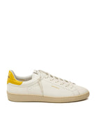 THE 76 Sneaker jump bianco/giallo JUMP U PELLE-BIA/GIALLO 