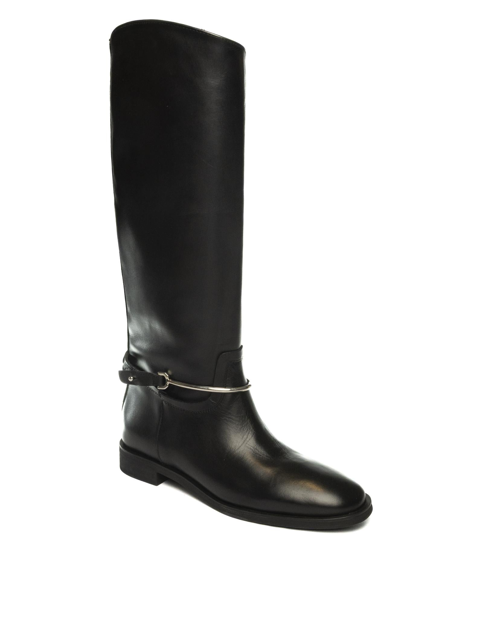 THE ICONA Stivale pelle nero EMMA65 VIT-NERO 