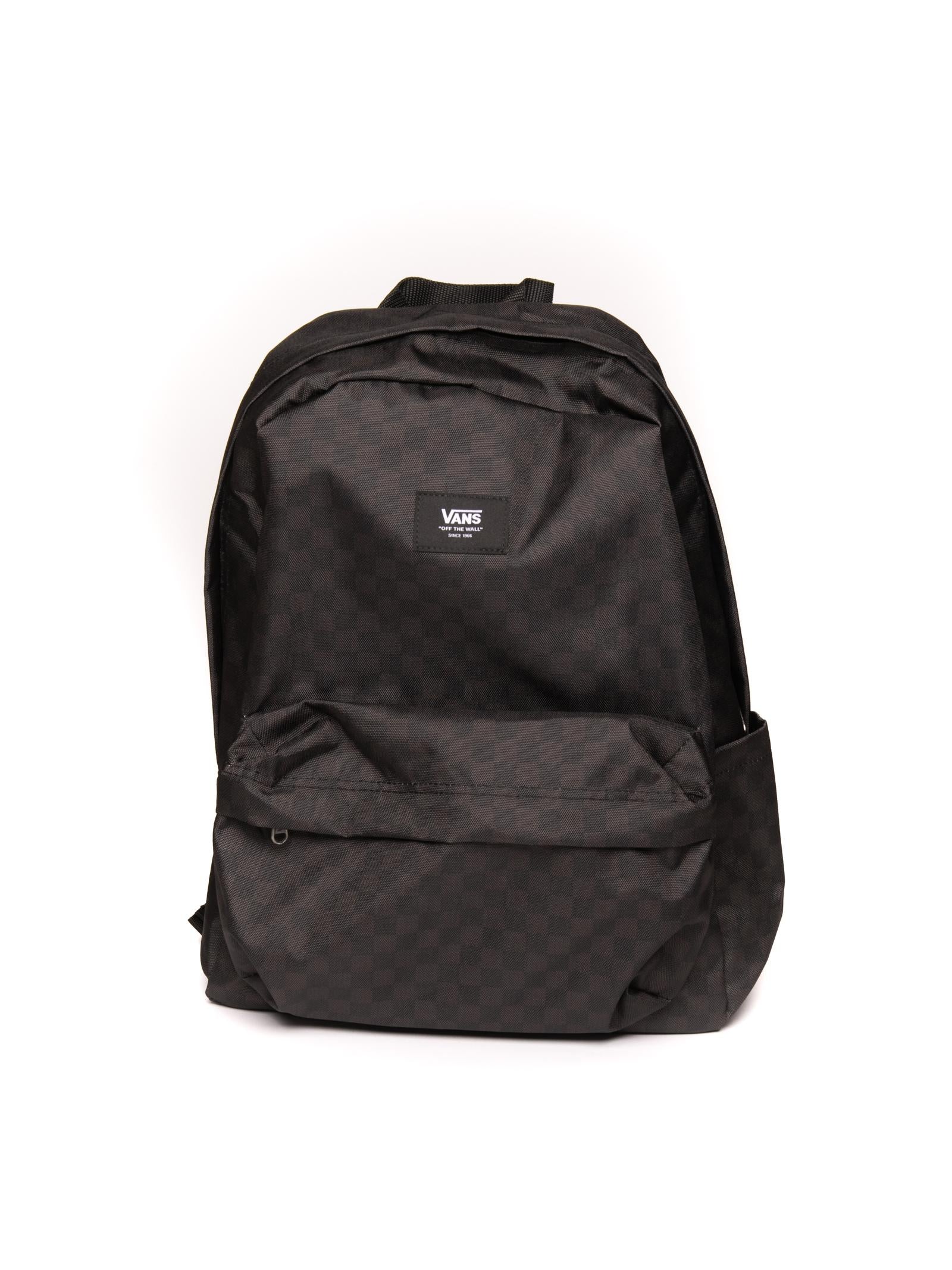 VANS zaino old skool check nero RVN000H4XBA51 OLDSKOOLCHECK-BA51 