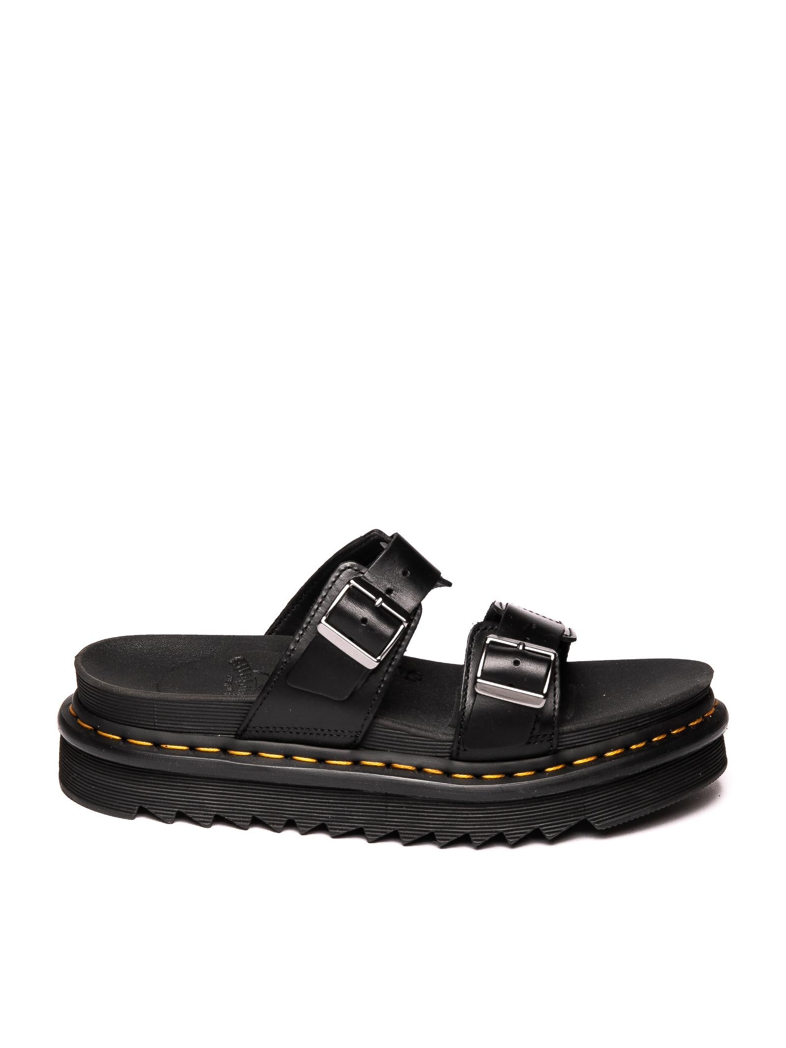DR. MARTENS Sandalo myles nero MYLES LEATHER-BLACK 