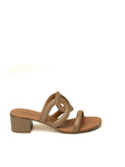 VINCENT VEGA Sandalo nizza taupe NIZZA P40 VIT-TAUPE 