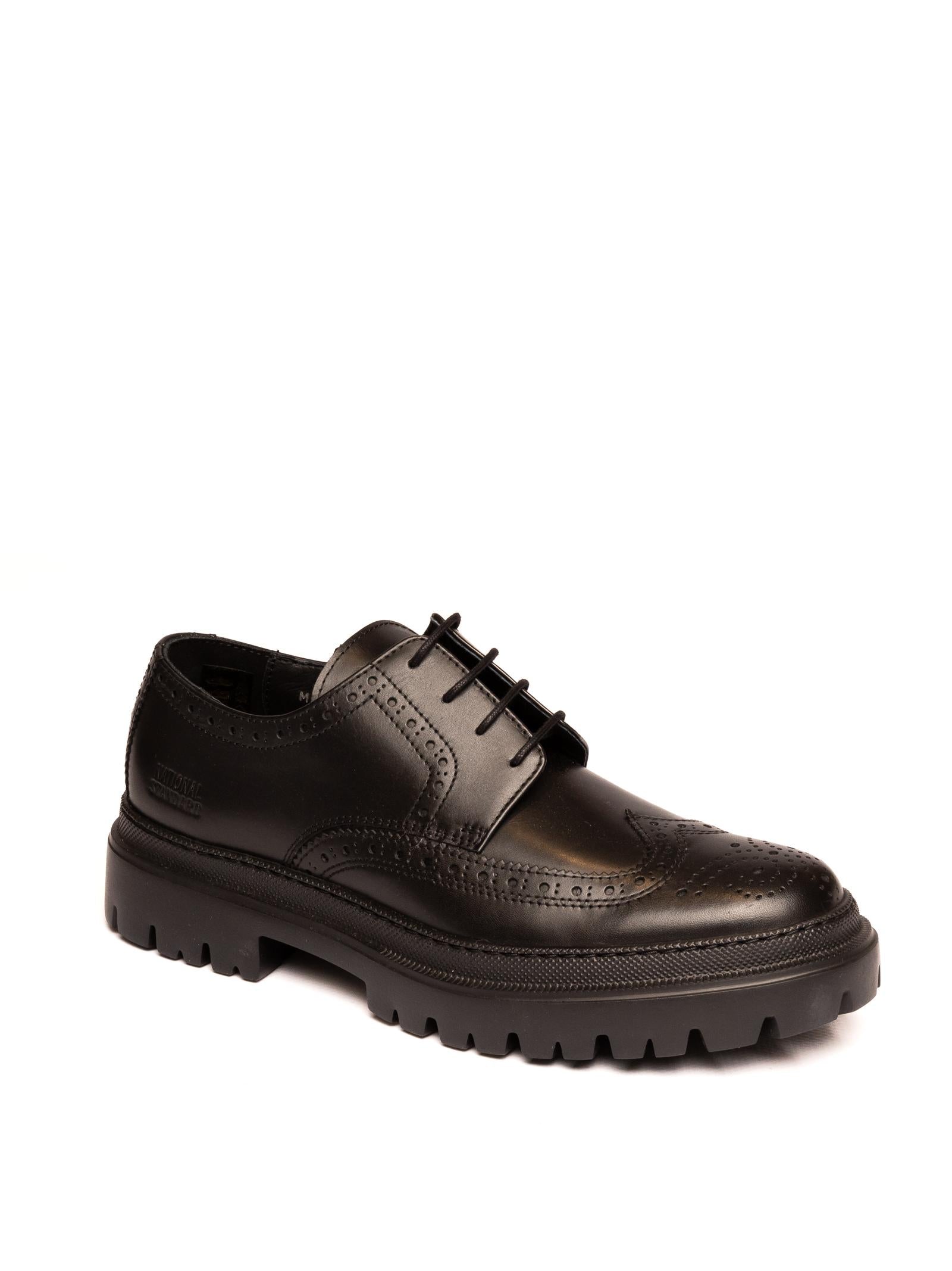 NATIONAL STANDARD Derby m13 nero M13F NAPPA-090 