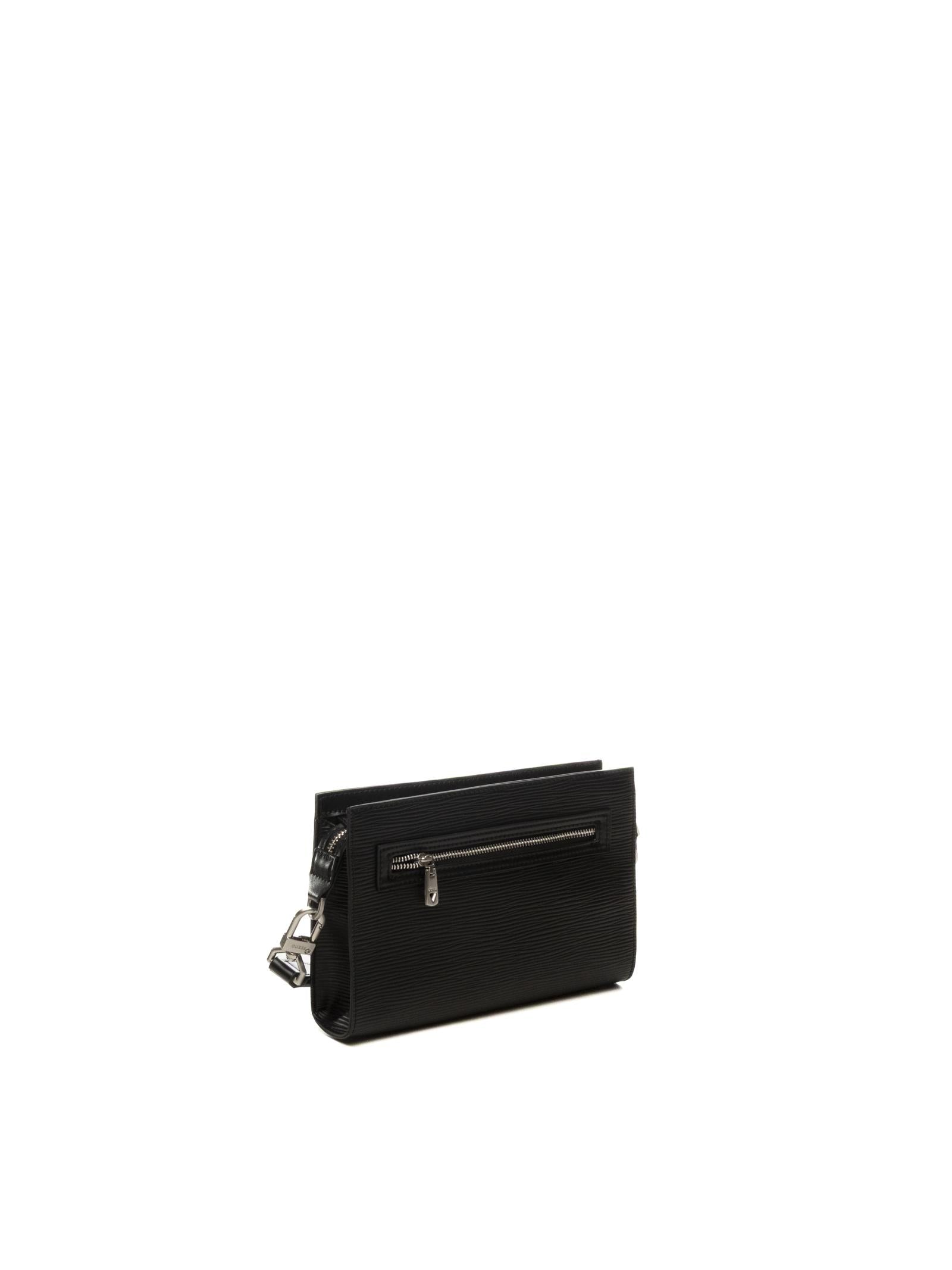 GUESS borsa a spalla milano nera HMMIPW P6257 MILANO-BLACK 