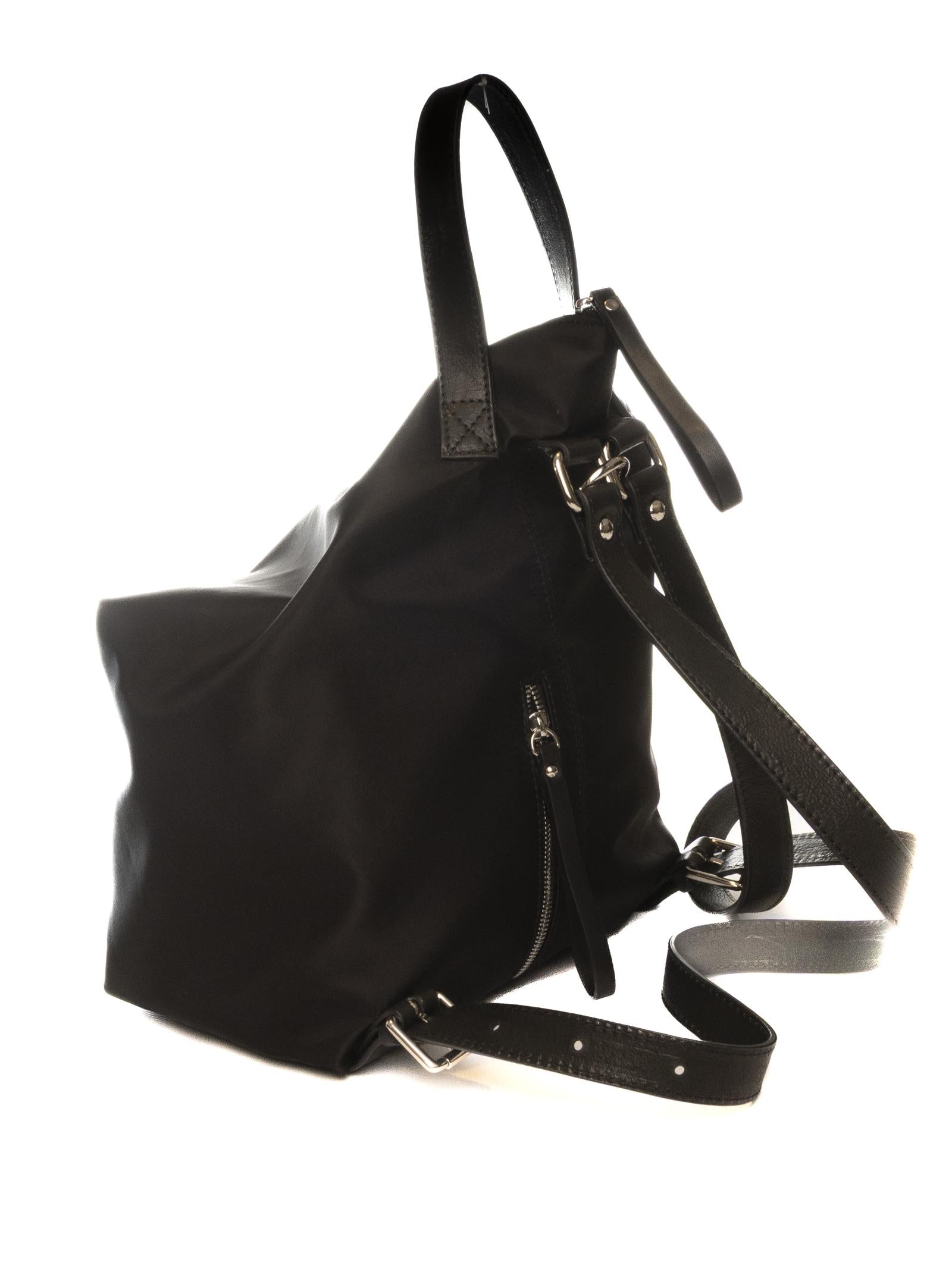 PK BY PASKAL zaino tessuto nero ZAINO TESS-NERO 