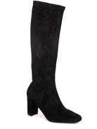 UMA PARKER NEW YORK Stivale stretch nero 200222 SUEDE-BLACK 