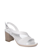 NERO GIARDINI Sandalo pelle bianco E410440 LOIRA-BIANCO 