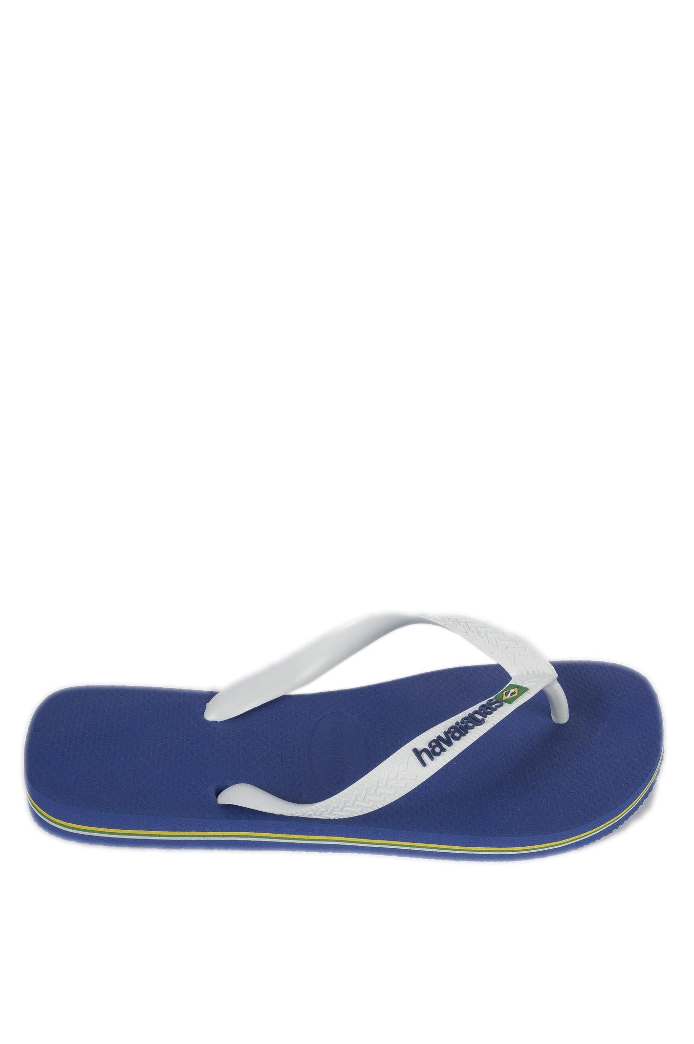 HAVAIANAS sandalo brasil logo blu marino<BR/> 4110850 BRASIL LOGO-2711 