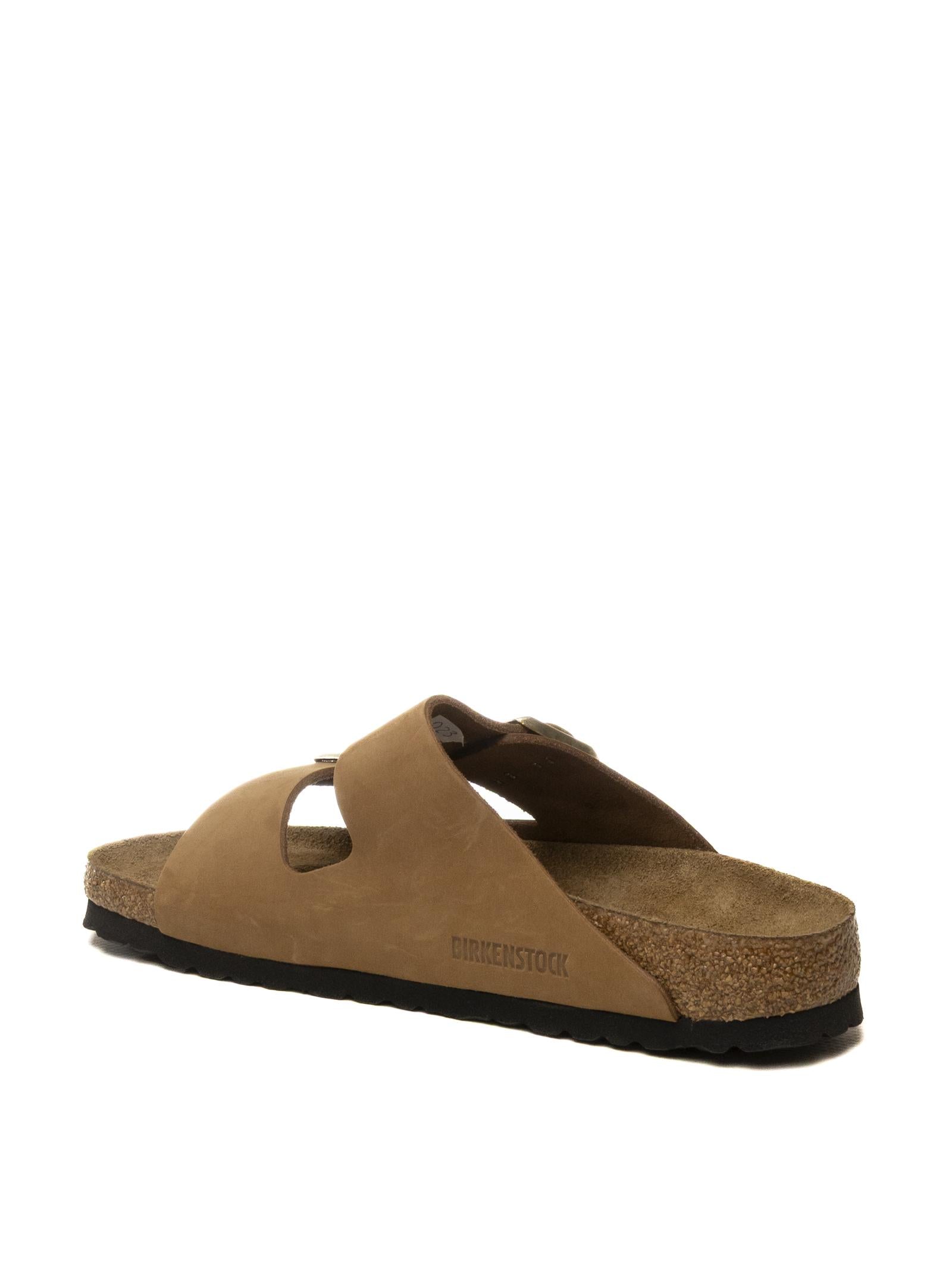 BIRKENSTOCK Sandalo arizona nabuk mink ARIZONA SFB D 1032086-MINK 
