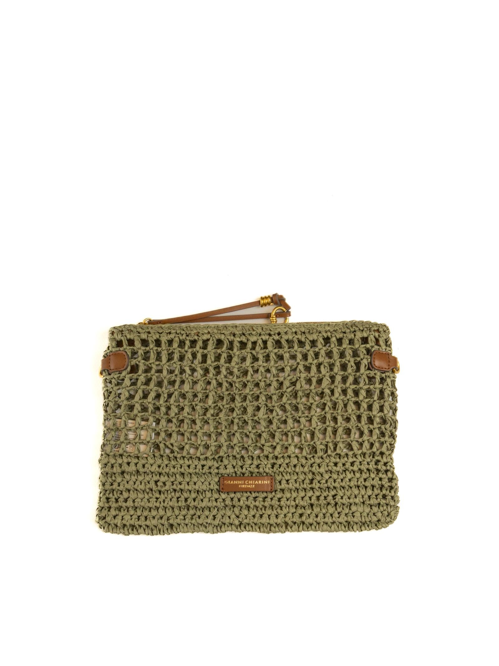 GIANNI CHIARINI borsa mini nefeli verde 11950 NEFELI-11730 