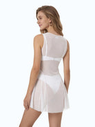 ME FUI copricostume bianco SW0719WH VEST.C-WHITE 