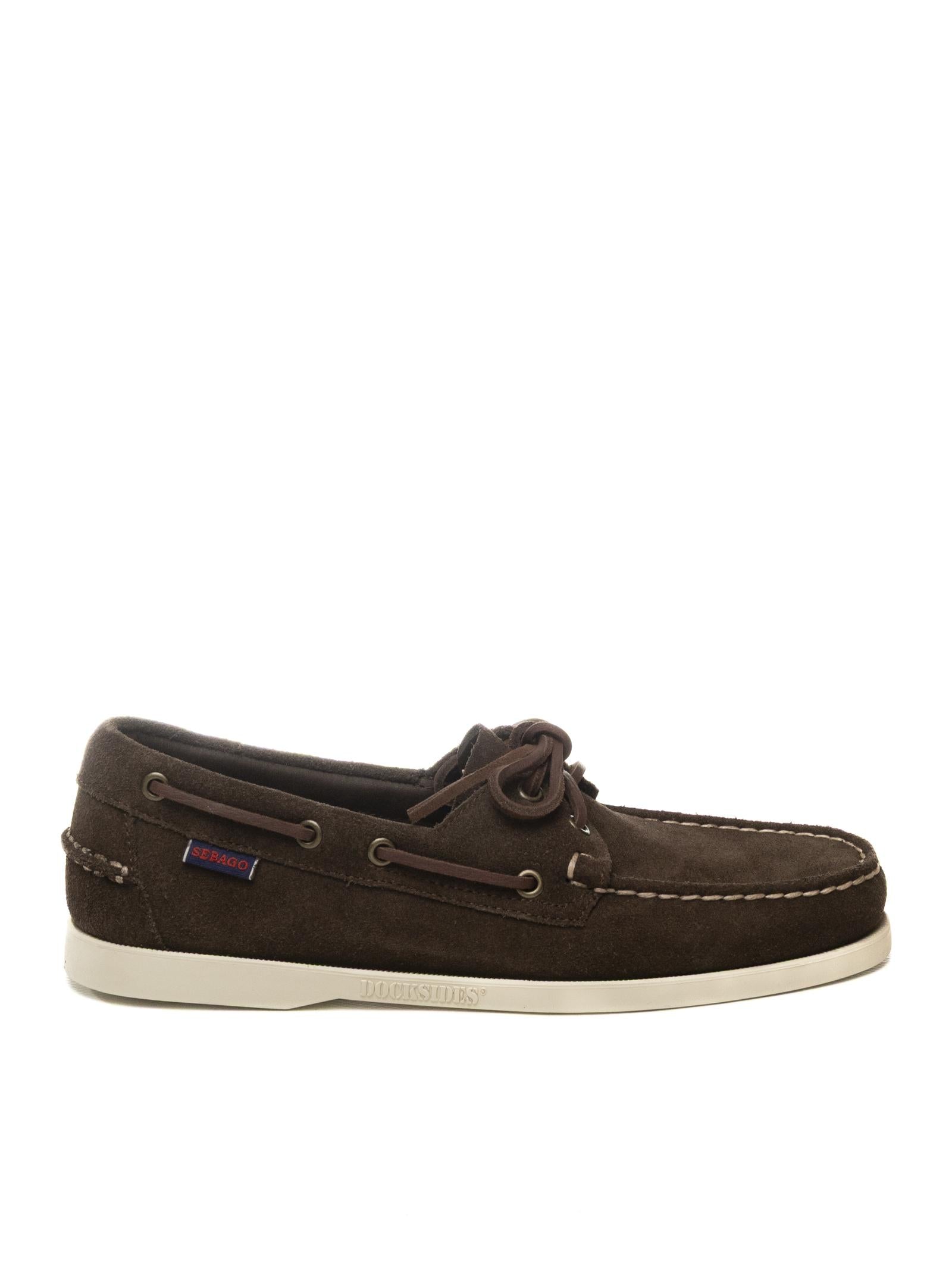 SEBAGO Mocassino barca portland camoscio moro PORTLAND FLESH OUT 7111PTW-MOKA ABU 