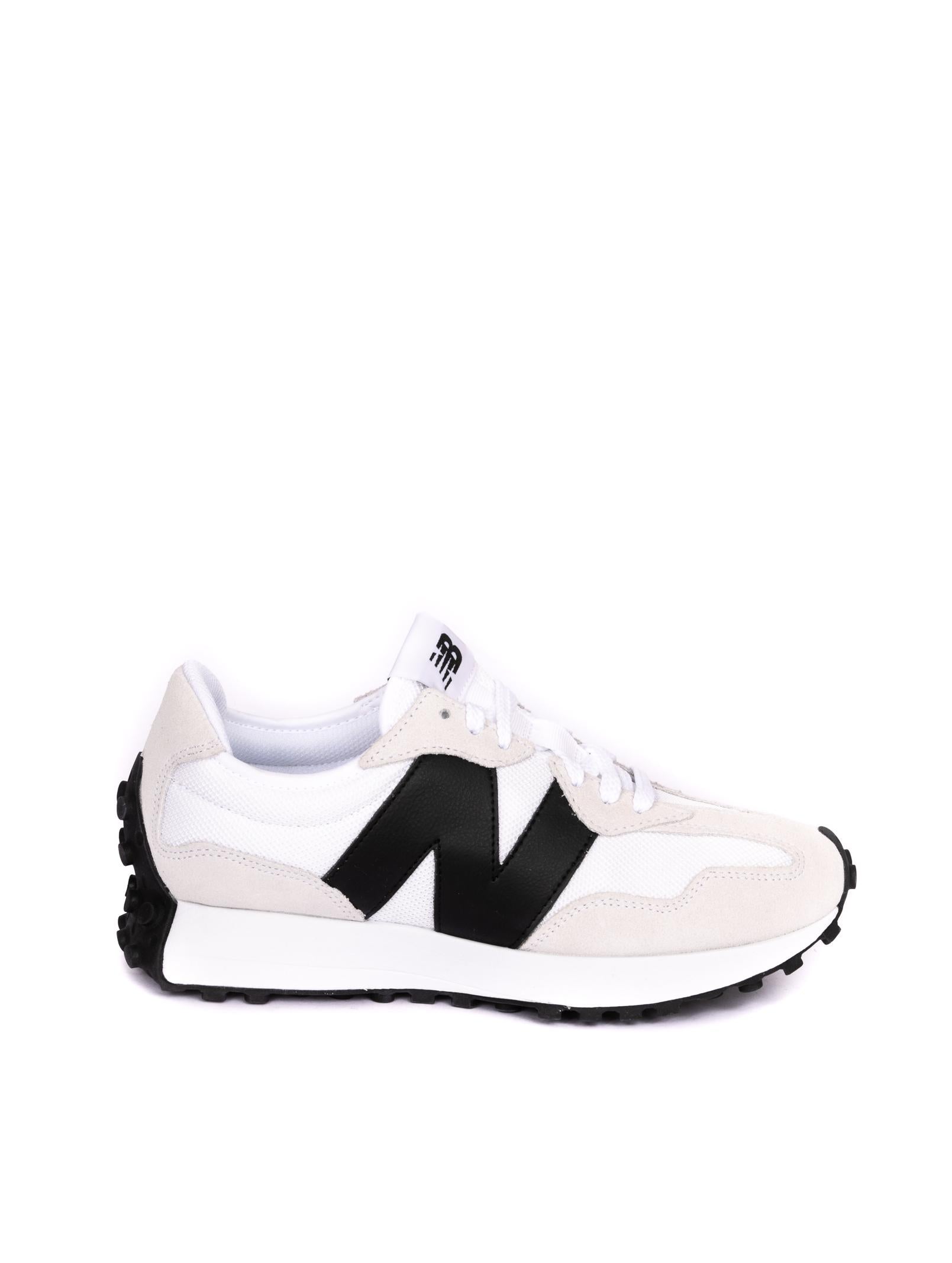 NEW BALANCE Sneaker 327 bianco 327 U CWB-WHT/BLK 
