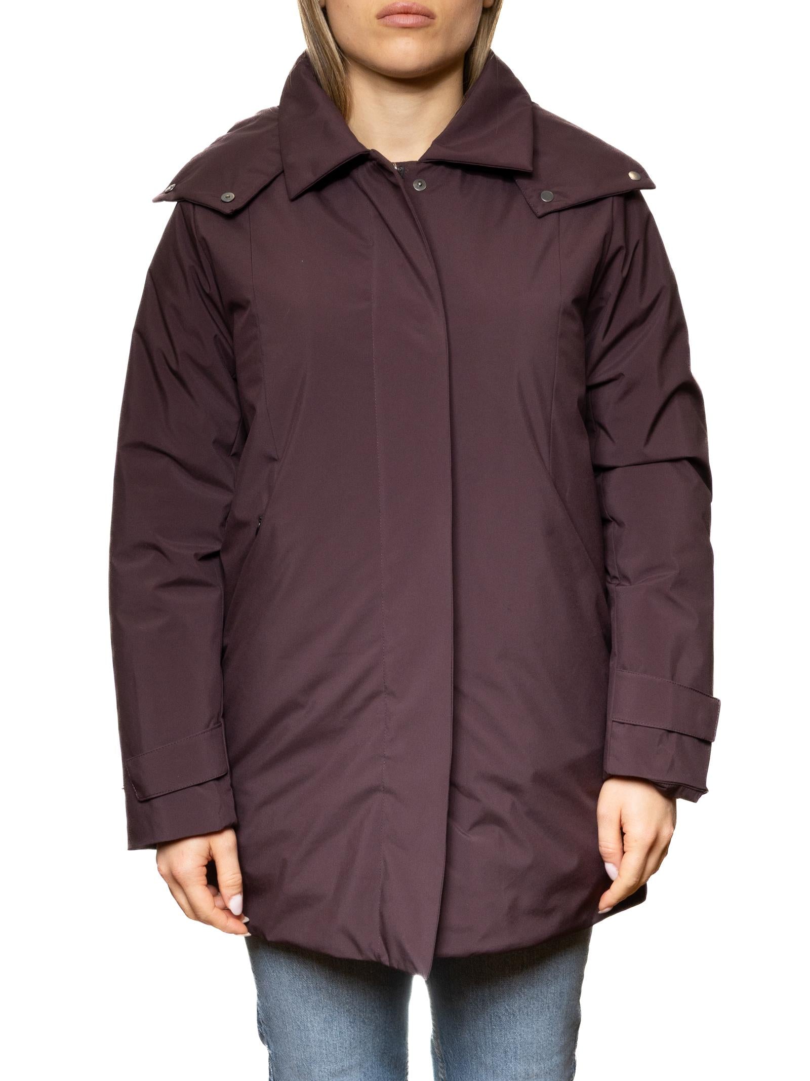 PEOPLE OF SHIBUYA parka fumiko bordeaux FUMIKO PM773-490 