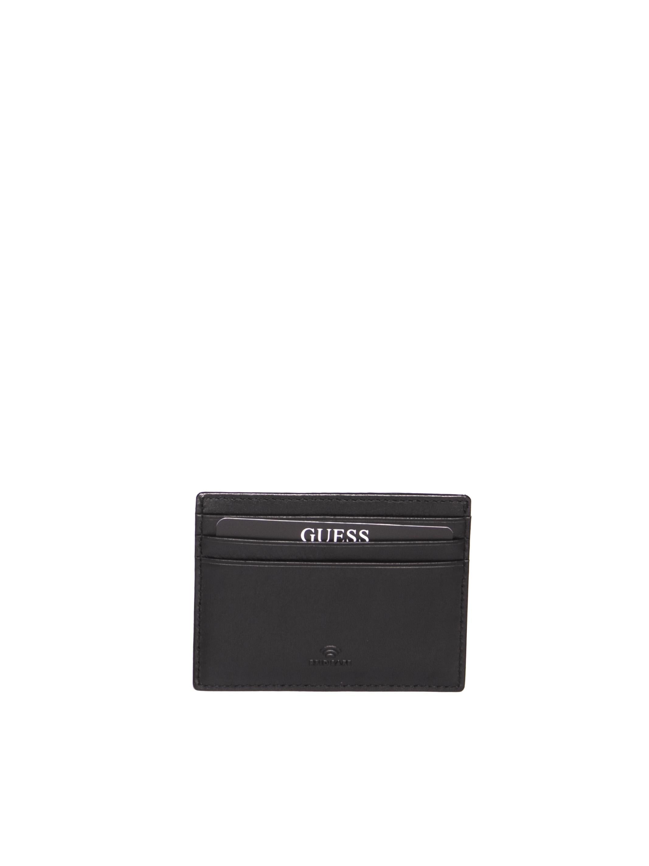 GUESS portafoglio boston nero SMNEBR.BOSTON LEA25-BLACK 