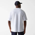 NEW ERA t-shirt cotone bianca 60675748 NOS MLB-WHT 