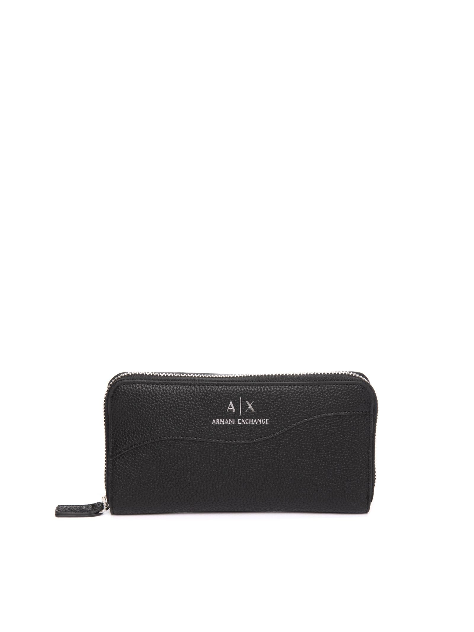 ARMANI EXCHANGE portafoglio logo nero 948068 CC783-00020 
