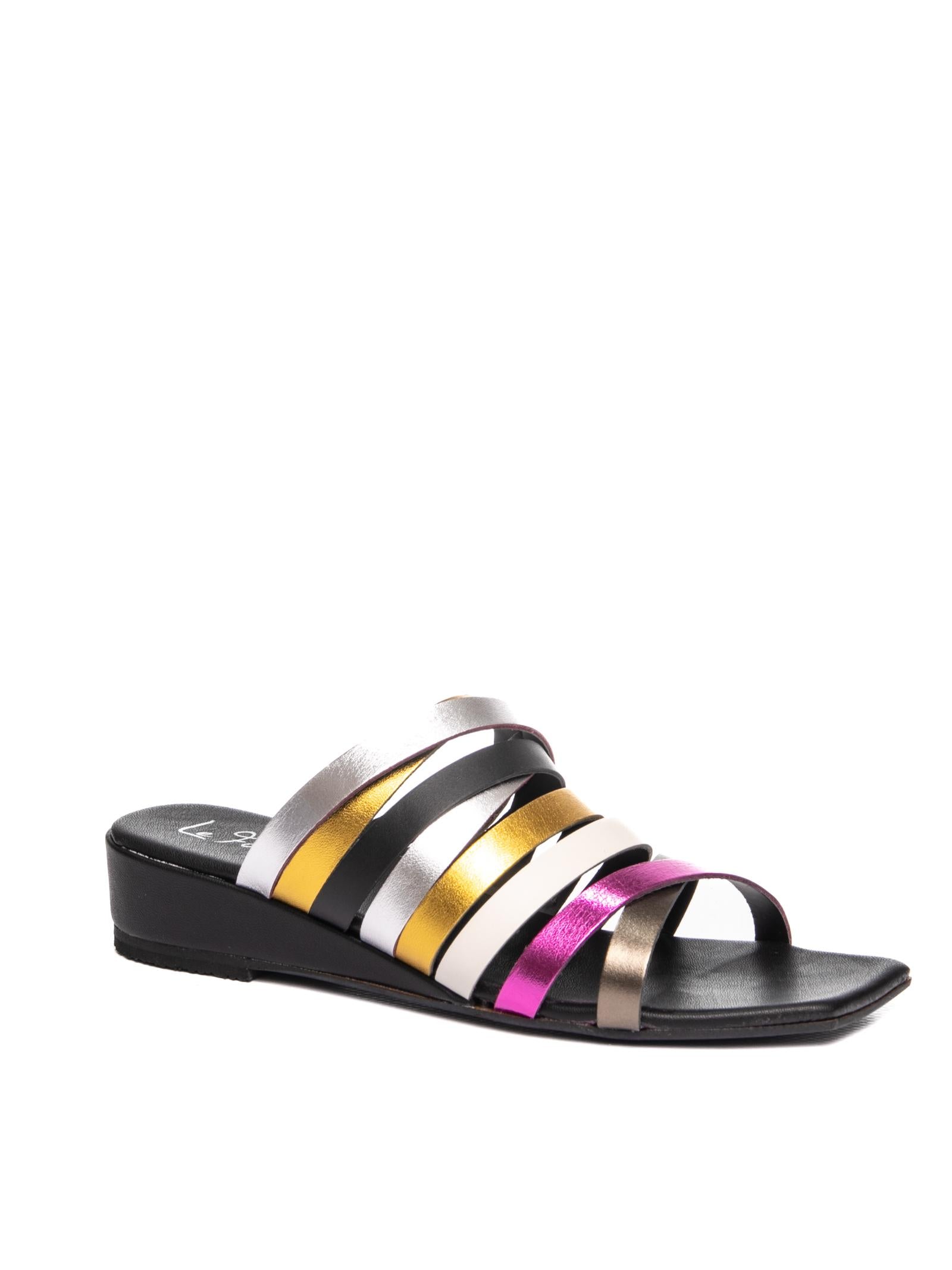 LE FOIE GRAS Sandalo thema multi<BR/> THEMA VERSIONE3-FUXIA 