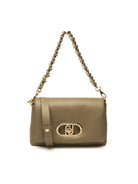 LIU JO borsa a spalla la puffy fango AA6148E0953 LA PUFFY-01679 