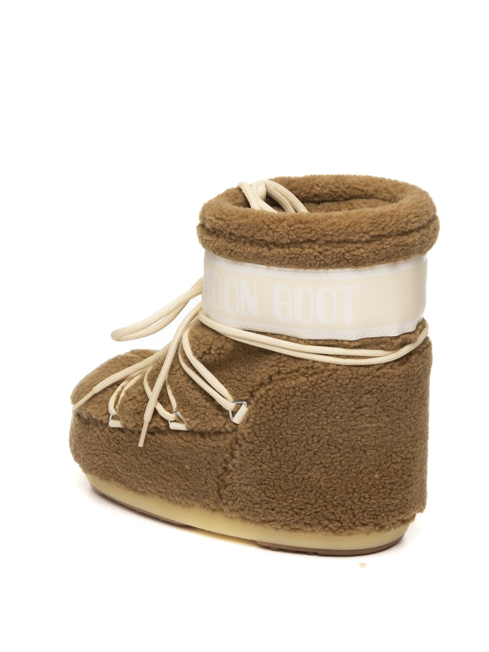 MOON BOOT Doposci icon low fleece camel 1409700 ICONLOWFLEECE-M047 